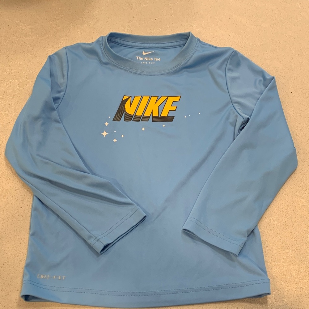 Nike DRI-FIT Kids - Light Blue and Yellow